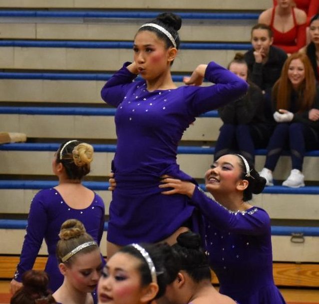 The Hi-C's perform on March 3rd at the Metro Dance Festival in preparation for their state competition. Annie Ellett was very proud of how they performed at state.
