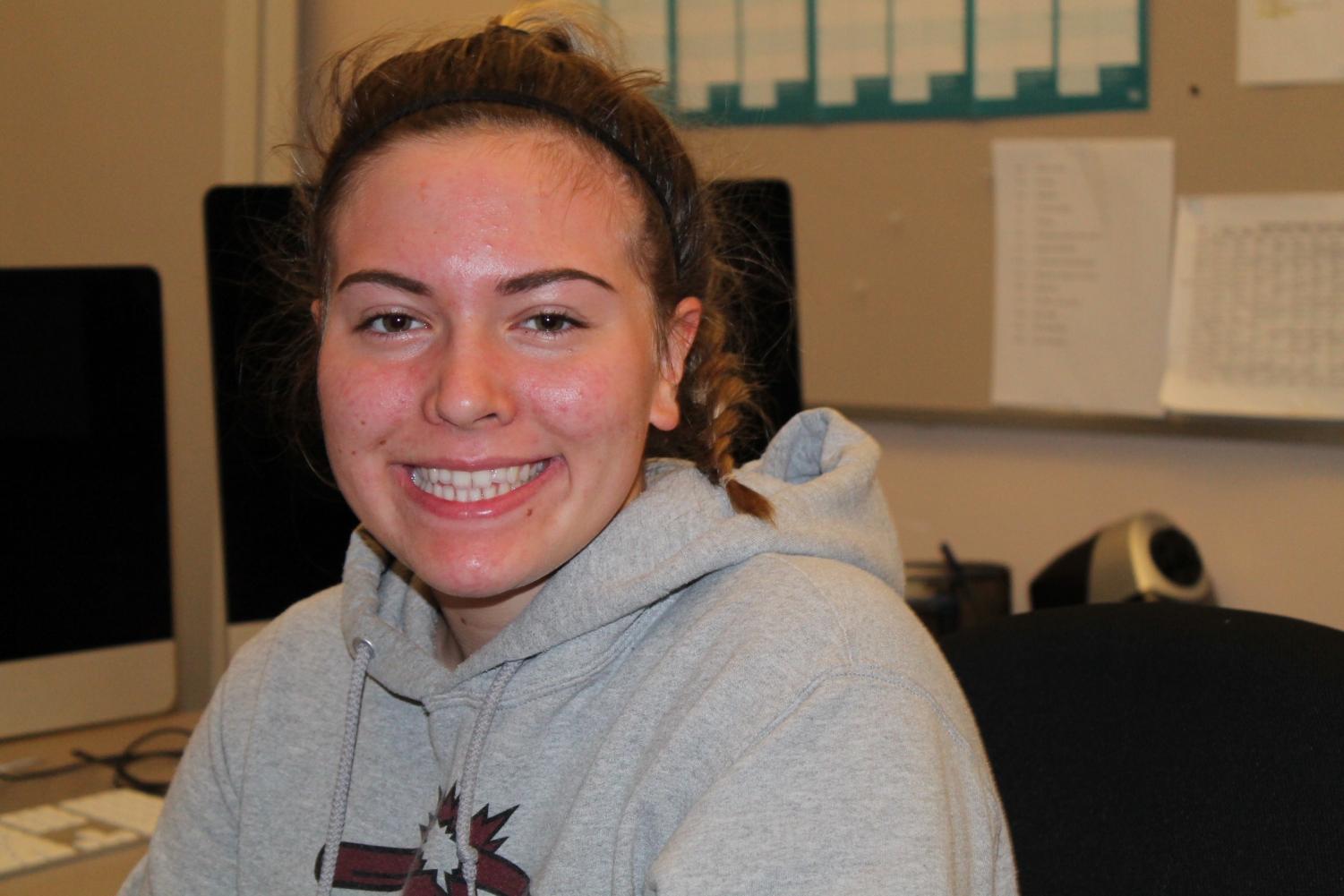 Newly elected Charlotte Marcum is excited for next year. Marcum is one of the Co Directors of Community Development.