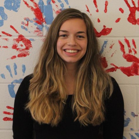 Yearbook editor, Sophie Vawter.