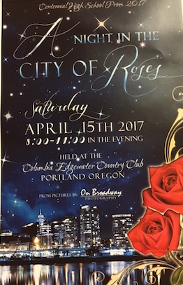Prom tickets go on sale April 3.