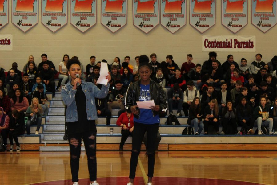 First Black History Assembly Fills Gym
