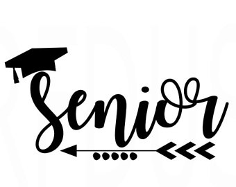 the word senior clipart