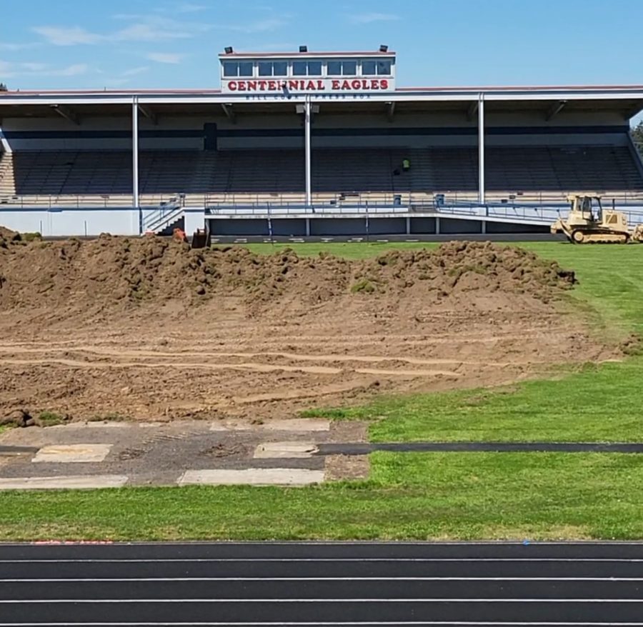 New Athletic Field Under Construction